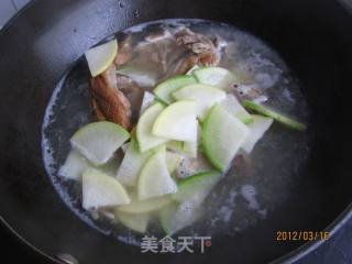 Roasted Duck Soup with Radish Vermicelli recipe