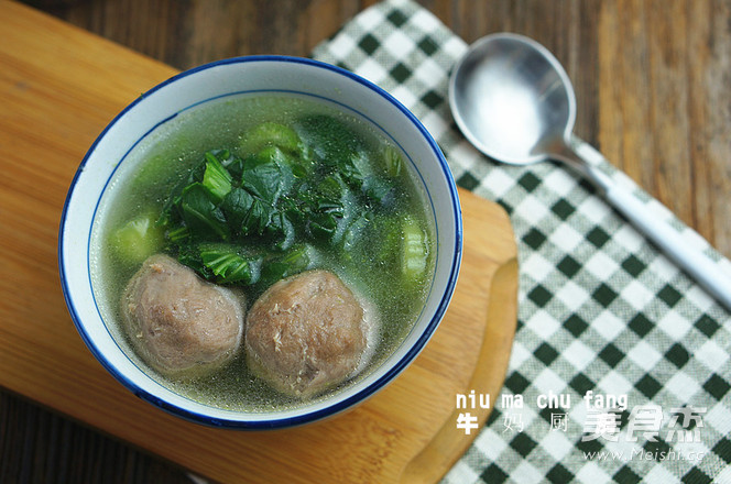 Beef Balls and Vegetable Soup recipe