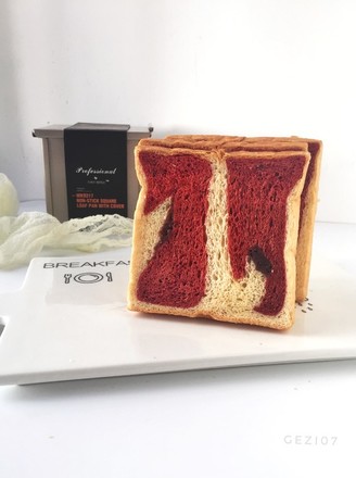 Milk Two-color Toast