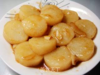 Sweet and Sour Yam recipe