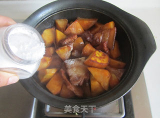 【hubei】roasted Pork with Sweet Potatoes recipe