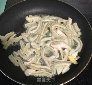 Stir-fried Shredded Tripe recipe