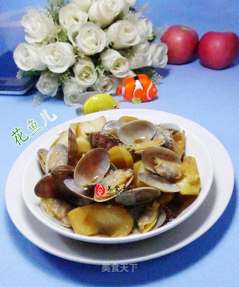 Fried Clams with Bamboo Shoots recipe