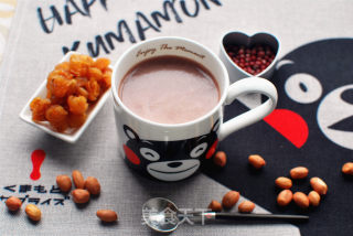 Longan Peanut Red Soy Milk recipe