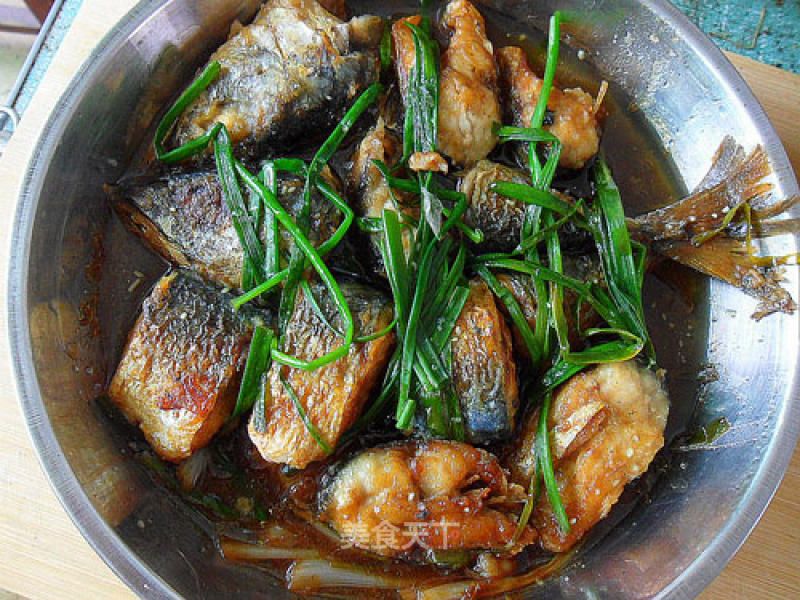 [cantonese Cuisine] Grilled Green Zhanyu with Green Onion (a Dish for My Wife) recipe