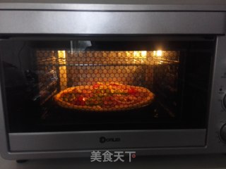 #trust之美#seafood Carnival Pizza——home Edition (refrigerated and Fermented) recipe