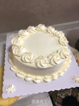 Mango Strawberry Cake recipe