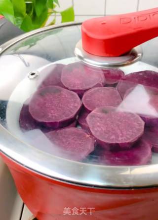 Purple Sweet Potato Sandwich recipe