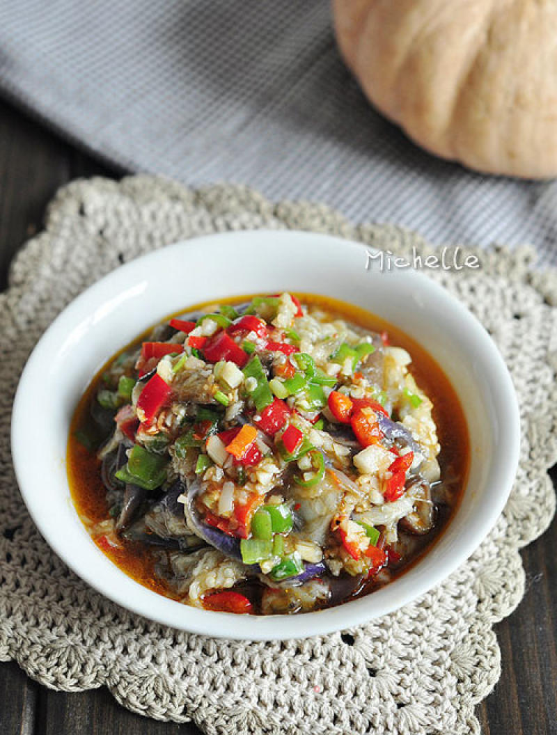 Shredded Eggplant with Garlic recipe