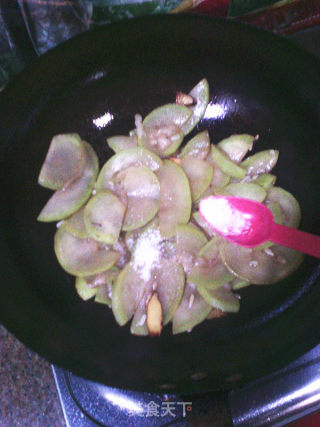 Vegetarian Fried Gourd recipe