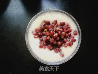 Peach and Red Bean Ice recipe