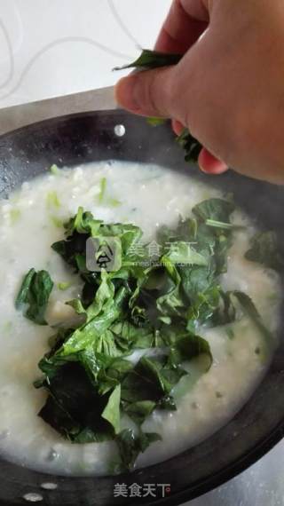 Spinach and Egg Lump Soup recipe