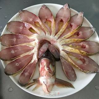 Peacock Steamed Fish recipe