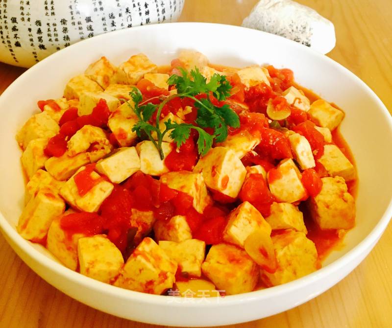 Tomato Stew Tofu recipe