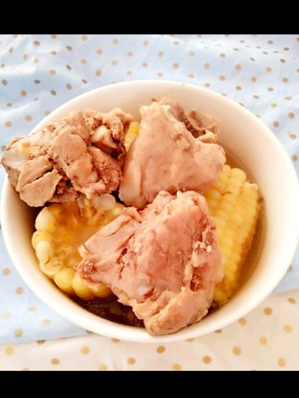 Sweet Glutinous Corn Pork Ribs Soup recipe