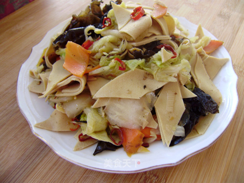 Home Cooking-spicy Stir-fried Cabbage recipe