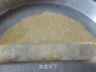 Fresh Vegetable Meat Omelet recipe
