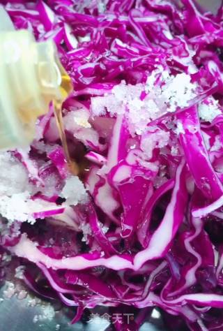 Purple Cabbage Salad recipe