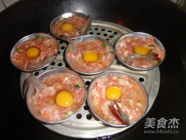 Shrimp Steamed Egg recipe