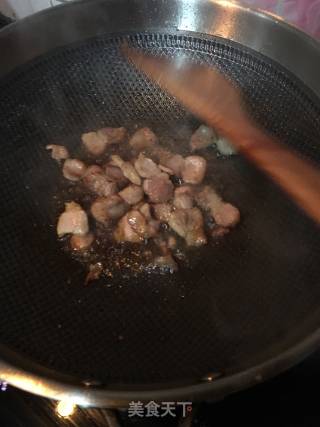 Fried Broccoli with Pork recipe