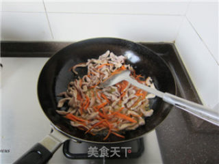 Stir-fried Shredded Pork with Mustard recipe