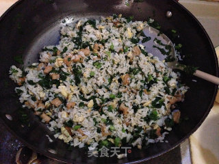 【kale Fried Rice】-----mother’s Taste recipe