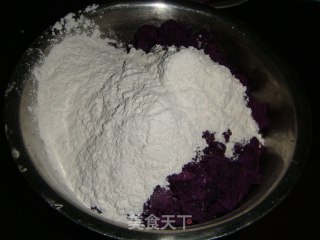 Purple Potato Coconut Cake recipe