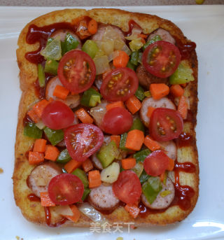 Home Edition No Oven Toast Pizza recipe