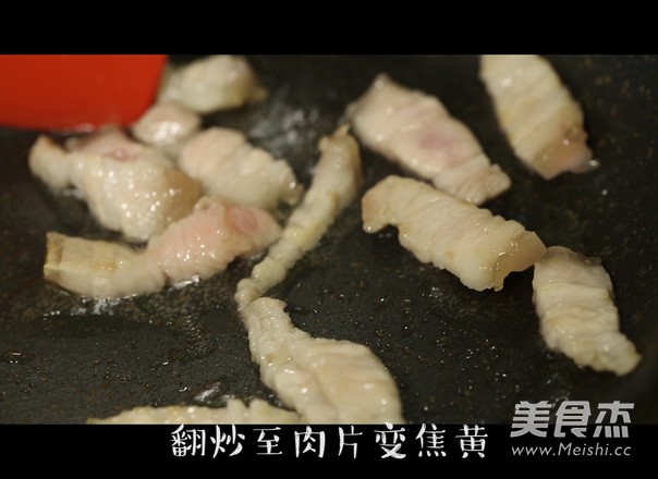 Fried Rice with Pork Belly and Kimchi recipe