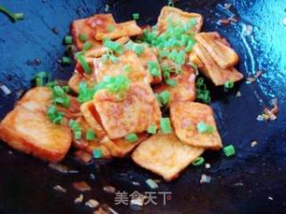 [heinz Tomato Sauce Principle] Tofu in Tomato Sauce recipe