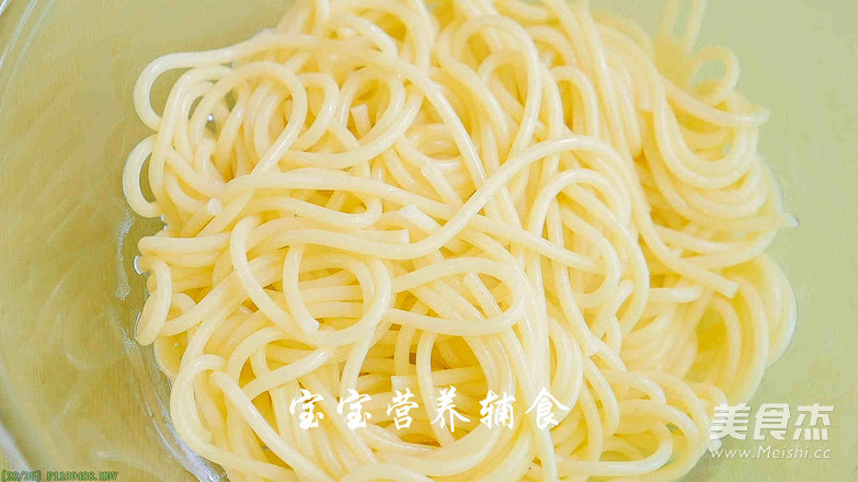 Spaghetti with Seasonal Vegetable Meat Sauce recipe