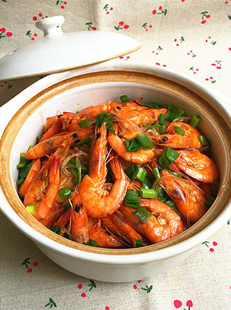 Vermicelli Shrimp Claypot recipe