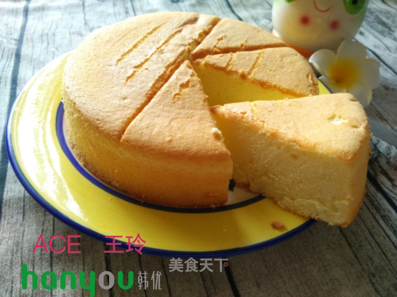 Eight Inch Yogurt Chiffon Cake recipe