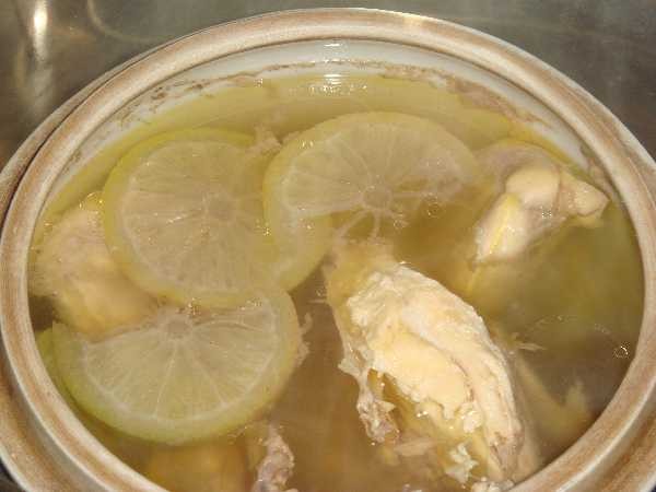 Stewed Partridge with Lemon Slices recipe