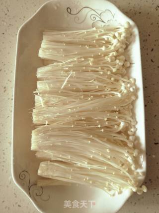 Private Secret Chopped Pepper Flammulina recipe