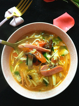 Appetizing Spicy Soup recipe