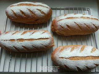 Whole Wheat Yam Nut Soft European Bun recipe