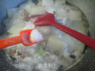 Broad Bean Beef Winter Melon Soup recipe