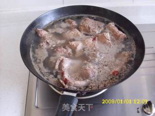 Braised Pork Ribs with Sauce and Bamboo Shoots recipe