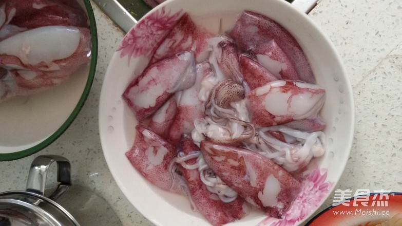 Scallion Fried Squid recipe
