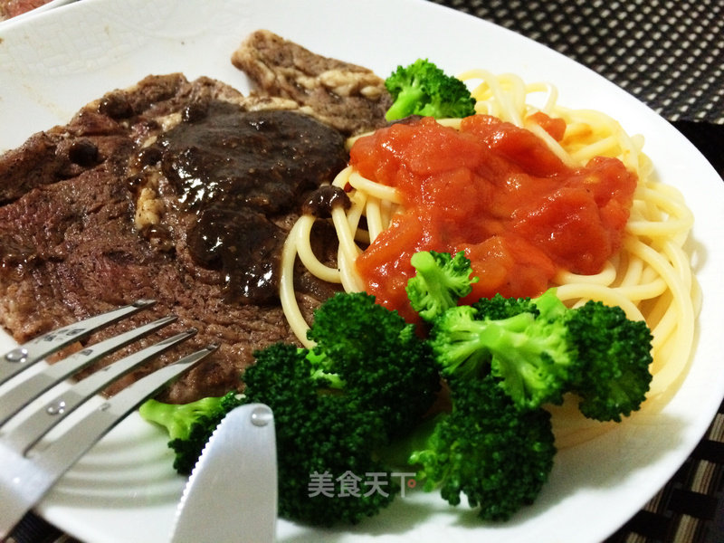 Simple Homemade Steak Baked Pasta recipe