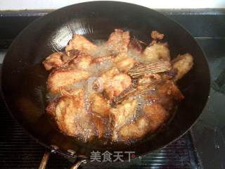 Fried Herring Cubes in Oil recipe