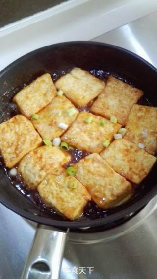 Tofu with Abalone Sauce recipe