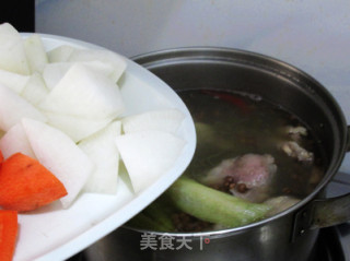 Lamb Chops Hot Pot in Clear Soup recipe