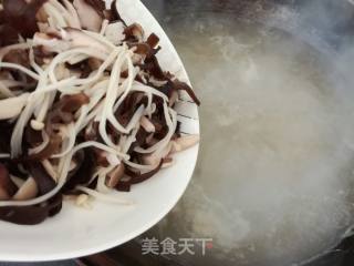 Mushroom Meatball Soup recipe