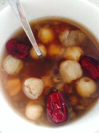 Mung Beans, Lotus Seeds, Red Dates and Longan Soup recipe