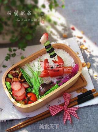 Little Crab Fun Bento recipe