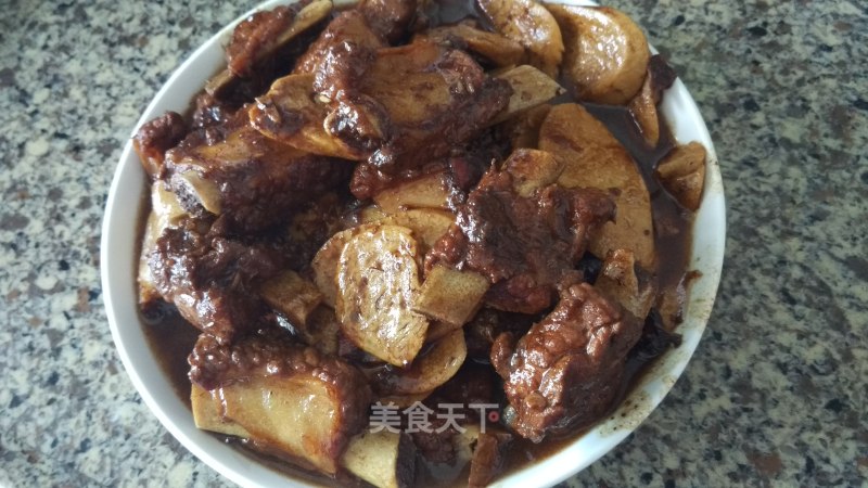 Pork Ribs Vegetarian Chicken recipe