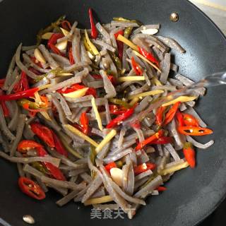 Pickled Pepper Konjac Shreds recipe