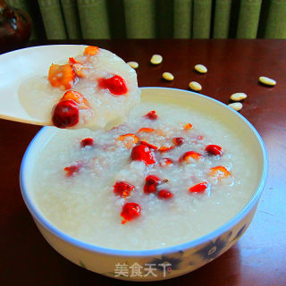 White Rice and Red Dates Porridge recipe